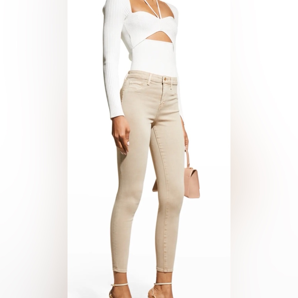 L'Agence Margot High-Rise Skinny Ankle Jeans Color CGCO Women’s Size27 #2294THUM - Picture 4 of 10